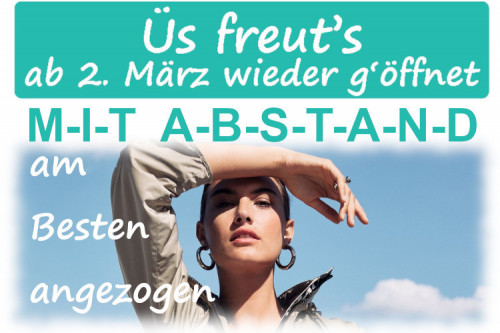 Saisonstart Frühling 2021