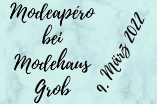 Modeapéro - Bilder